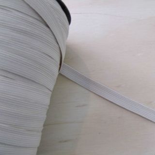 White 6mm Elastic 