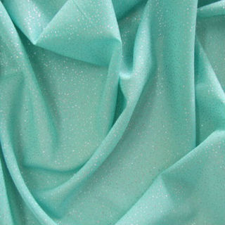 Seychelles/Mint Antistatic Glitter Chiffon