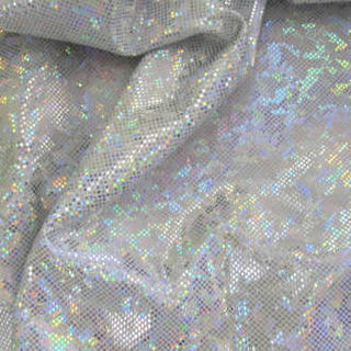 White/Silver Shattered Glass
