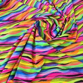 Licorice Allsorts Foil Dance Print
