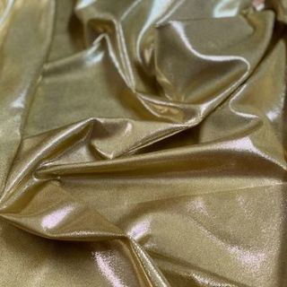 Gold Fog Finish Nylon Spandex **Remnant 0.5m**