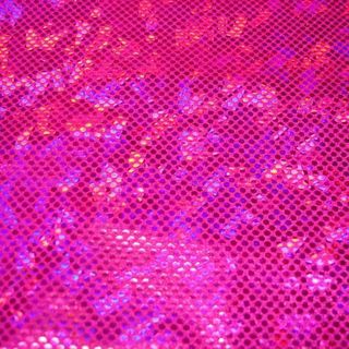 Hot Pink Shattered Glass 