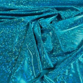 Teal Shattered Glass