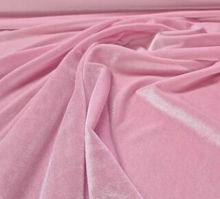 Stretch Velvet - Light Pink