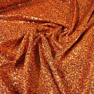 Bedazzled Sequin Polyspandex - Orange