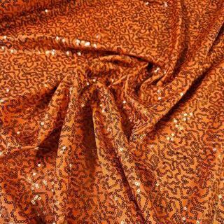 Bedazzled Sequin Polyspandex - Orange