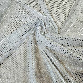 Sequin 3mm Laser Dot Silver