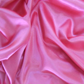 Hot Pink Satin 150cm wide