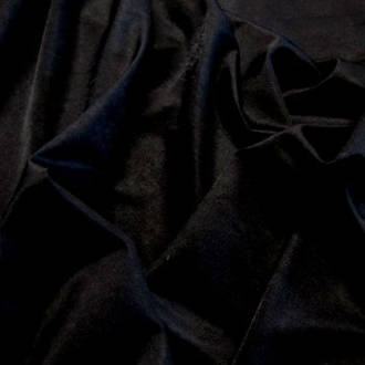 Black Aqualife Swimwear Fabric Chlorine Resistant