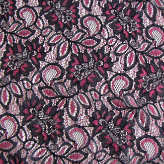 Lauper Lace Fuchsia **0.6m Remnant**