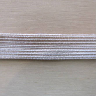 Beige Ballet Elastic 12mm