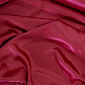 Maroon Stretch Satin