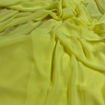 Lemon Plain Chiffon 150cm