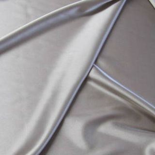 Mushroom Stretch Satin