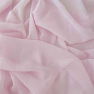 Light Pink Plain Chiffon 150cm