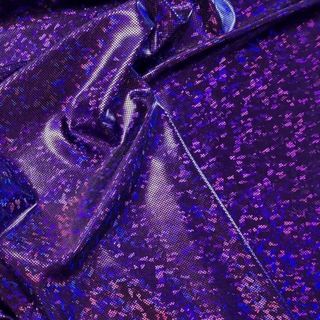 Purple on Black Shattered Glass