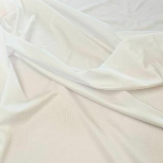 Shiny Nylon Spandex White