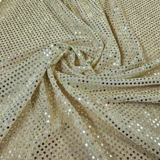 Sequin 3mm Laser Dot Gold
