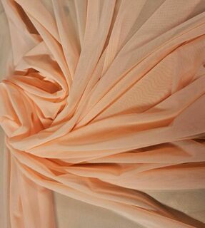 Stretch Mesh - Peach