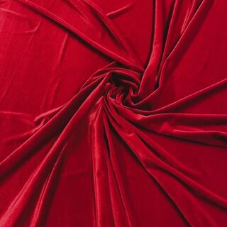 Stretch Velvet - Red